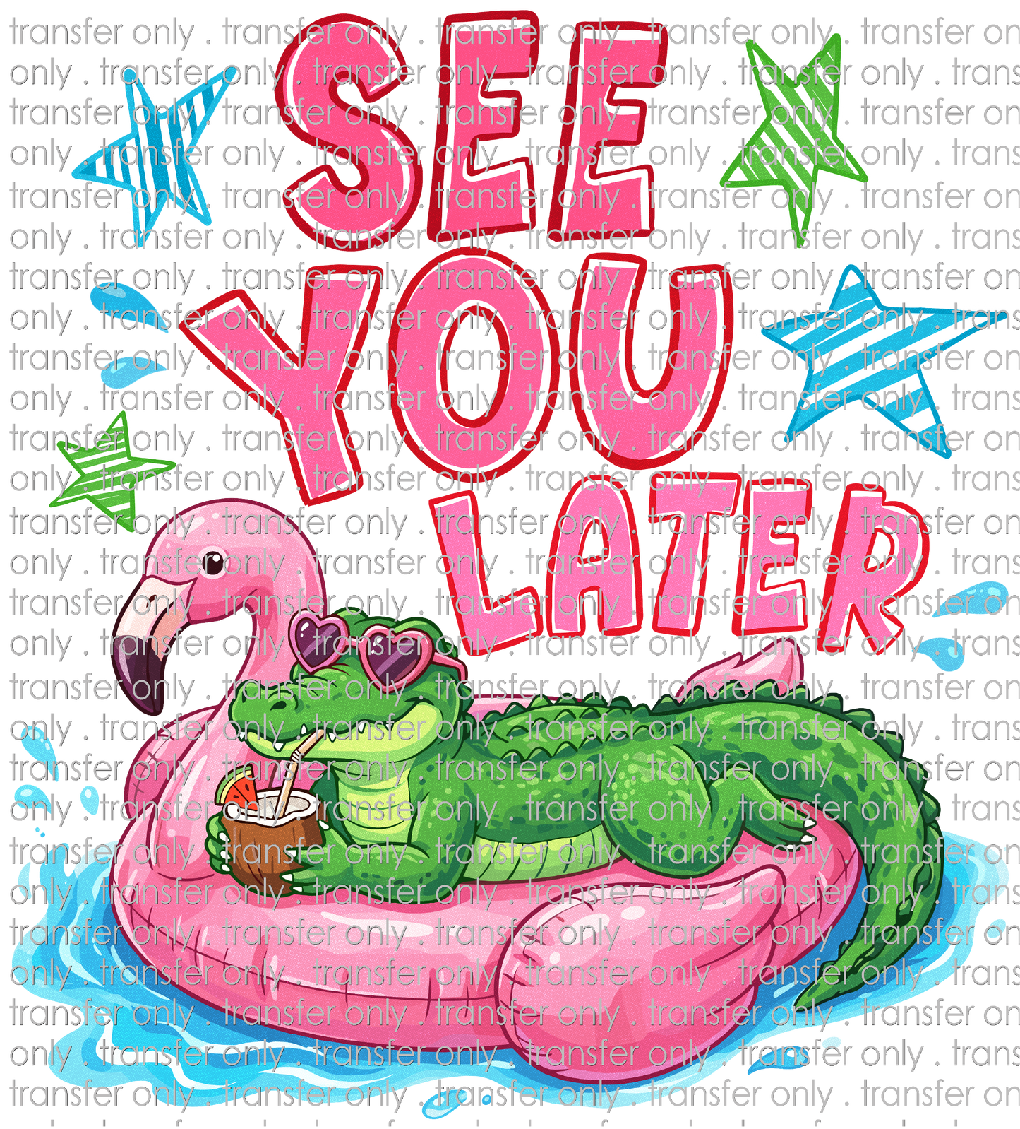 SCH 2333 See You Later Gator Flamingo