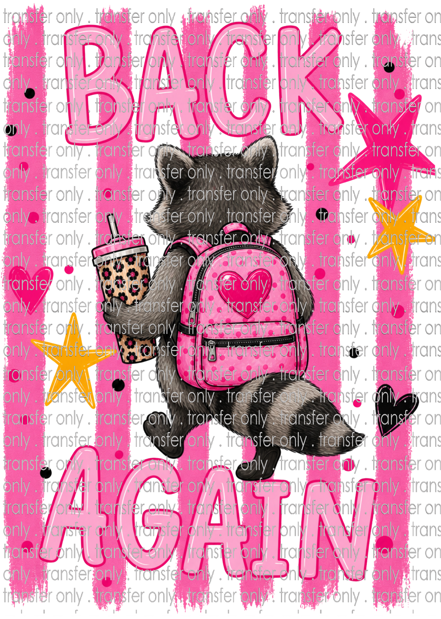 SCH 2337 Raccoon Back Again - Back