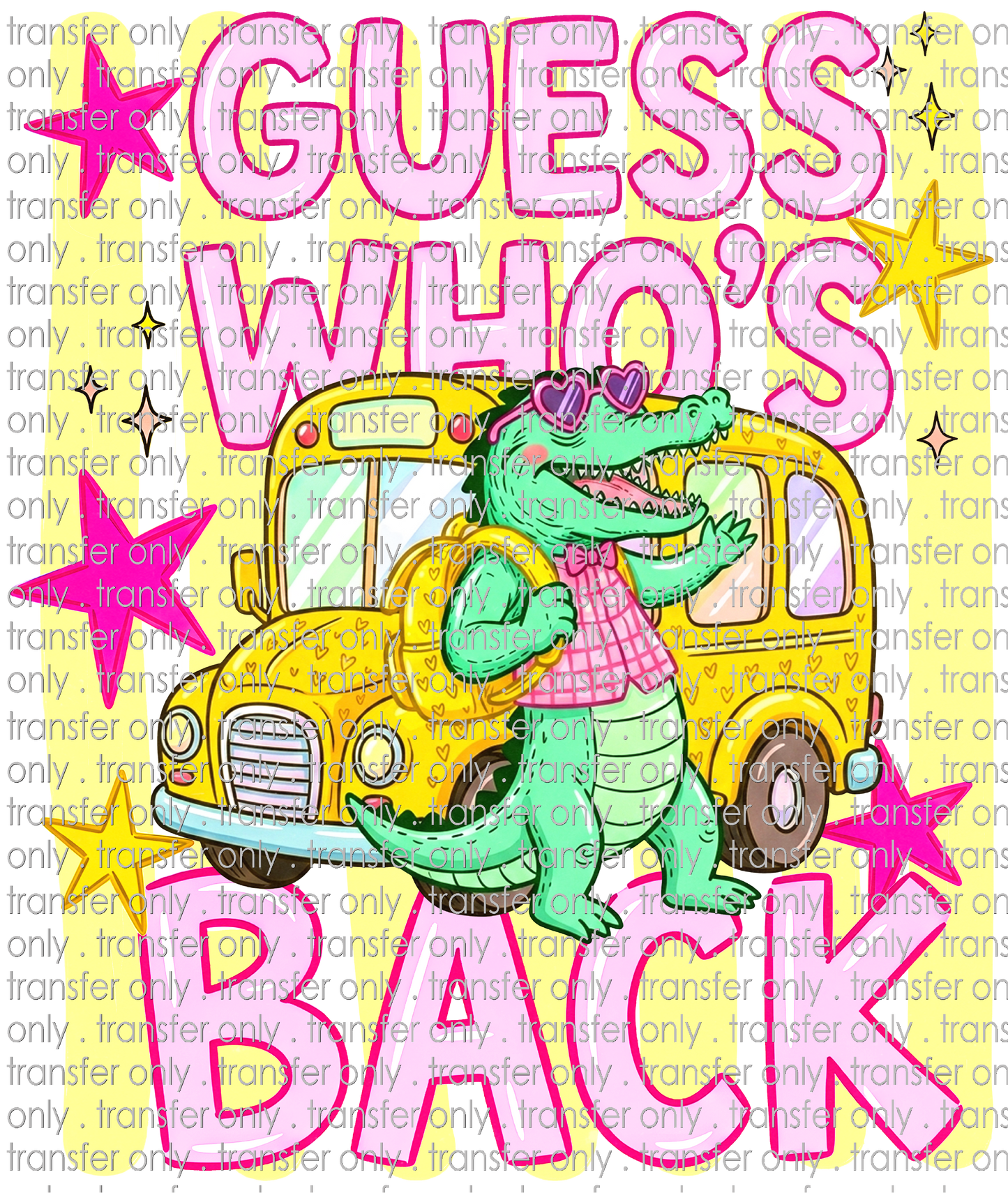 **HAPPY HOUR**SCH 2342 Gator Guess Whose Back-Front