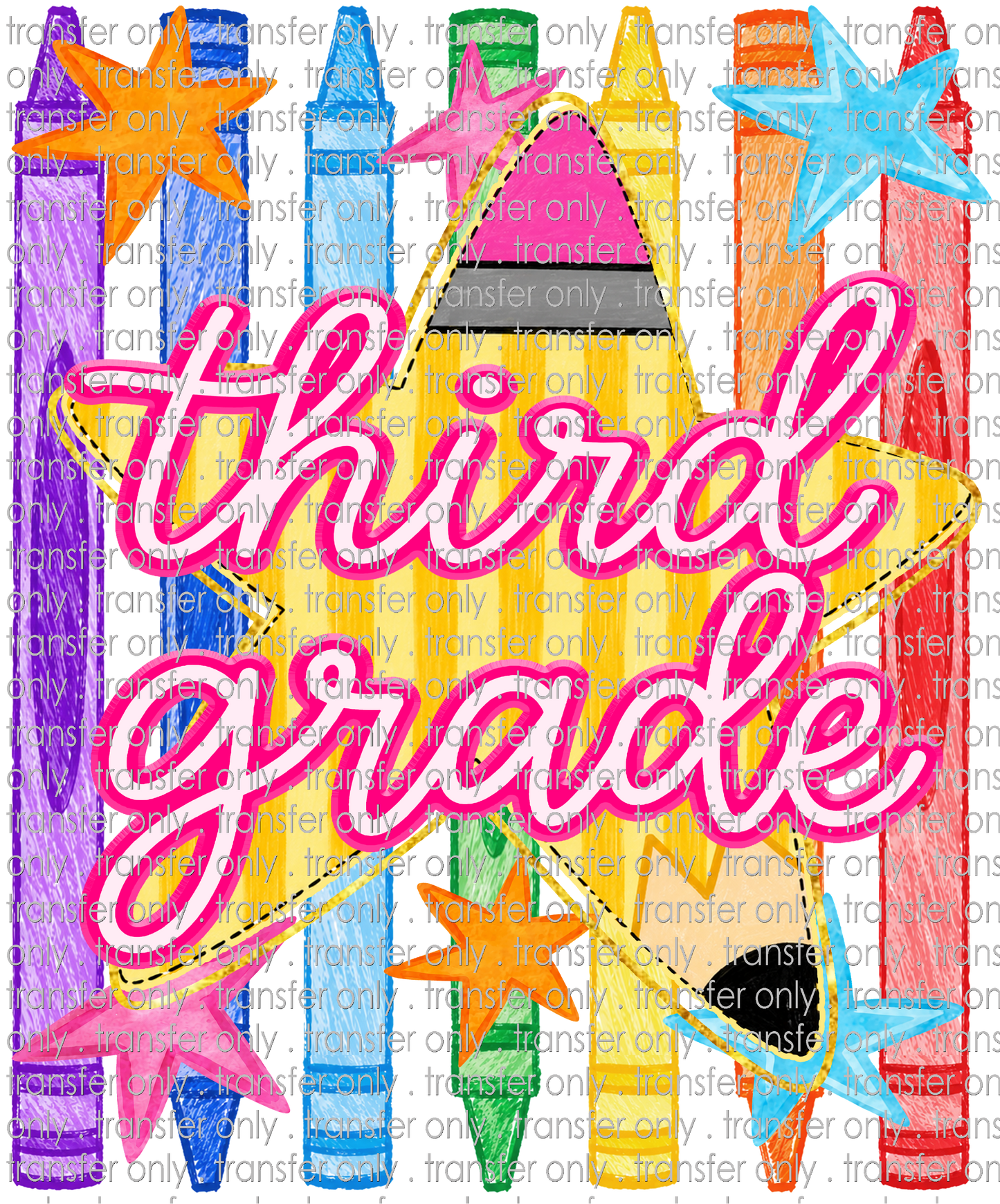 **HAPPY HOUR**SCH 2357 Third Grade Crayons and Stars