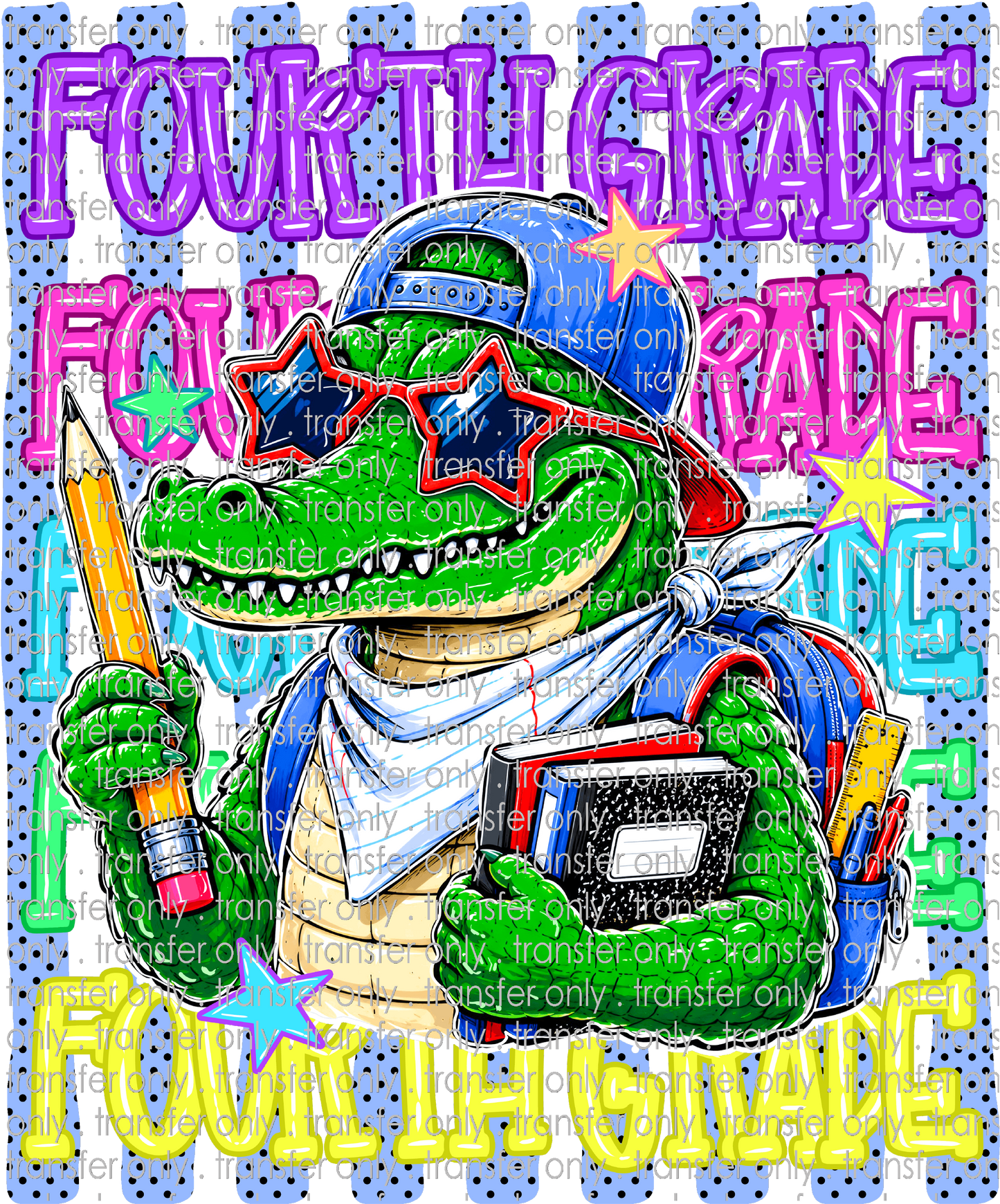 **HAPPY HOUR**SCH 2363 Gator with Fourth Grade Stack