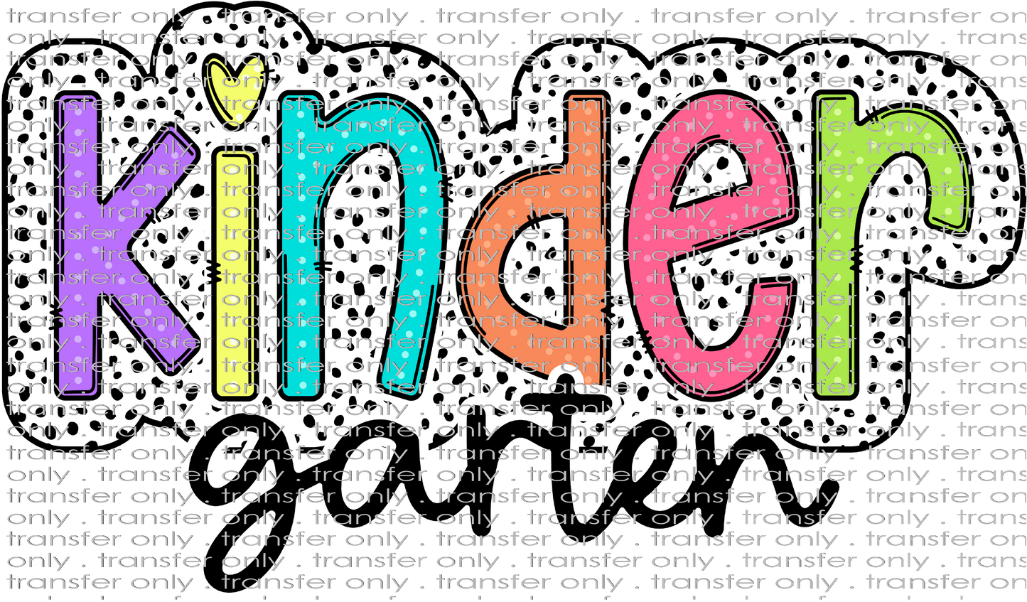 UVSCH 915 Kindergarten Dalmatian Dots