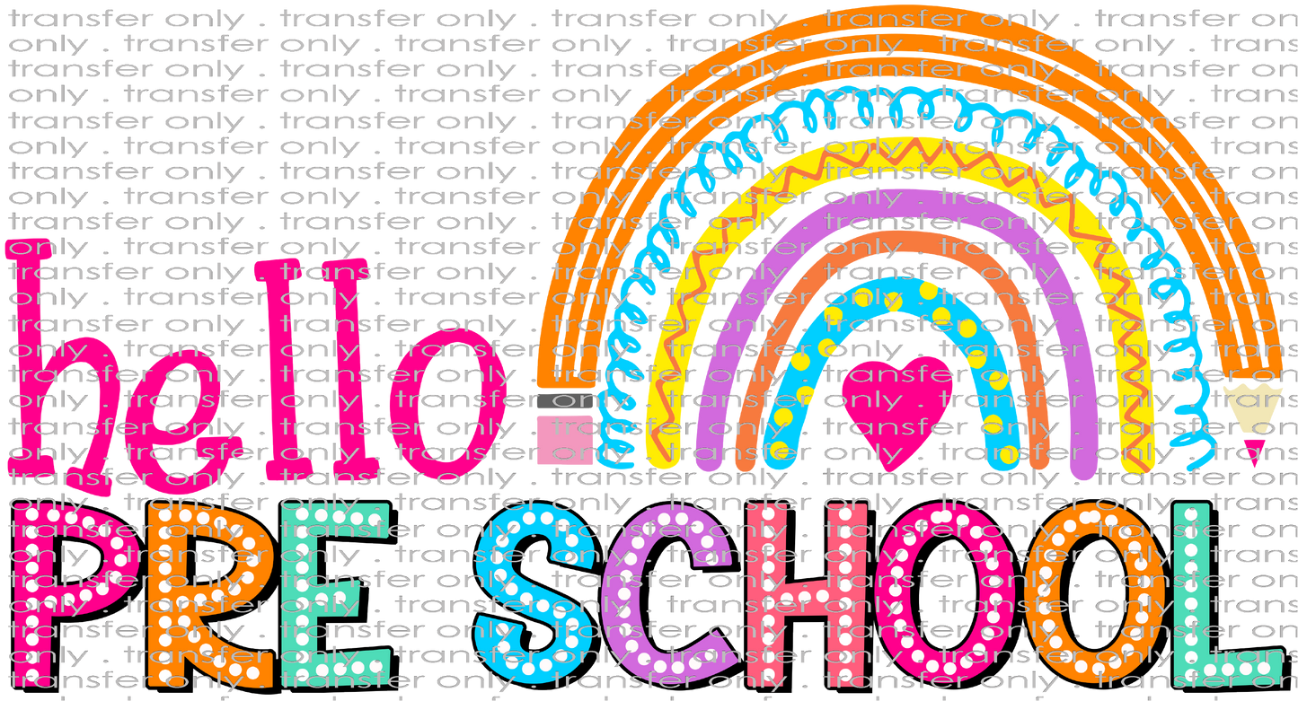 UVSCH 917 Hello Pre-School Grade