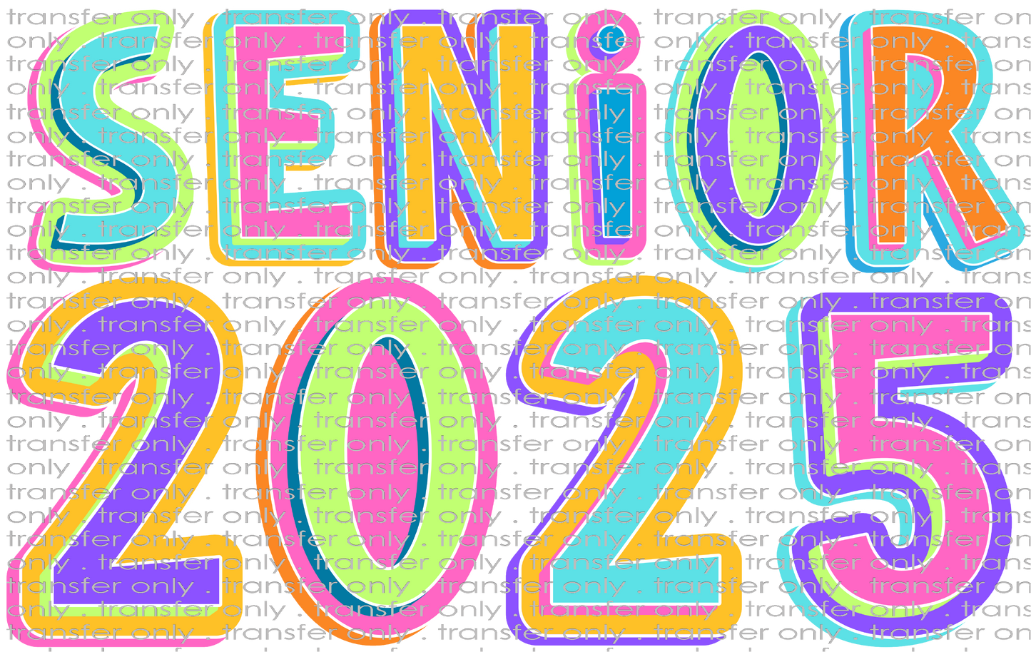 SCH 936 Senior 2025 Color Block