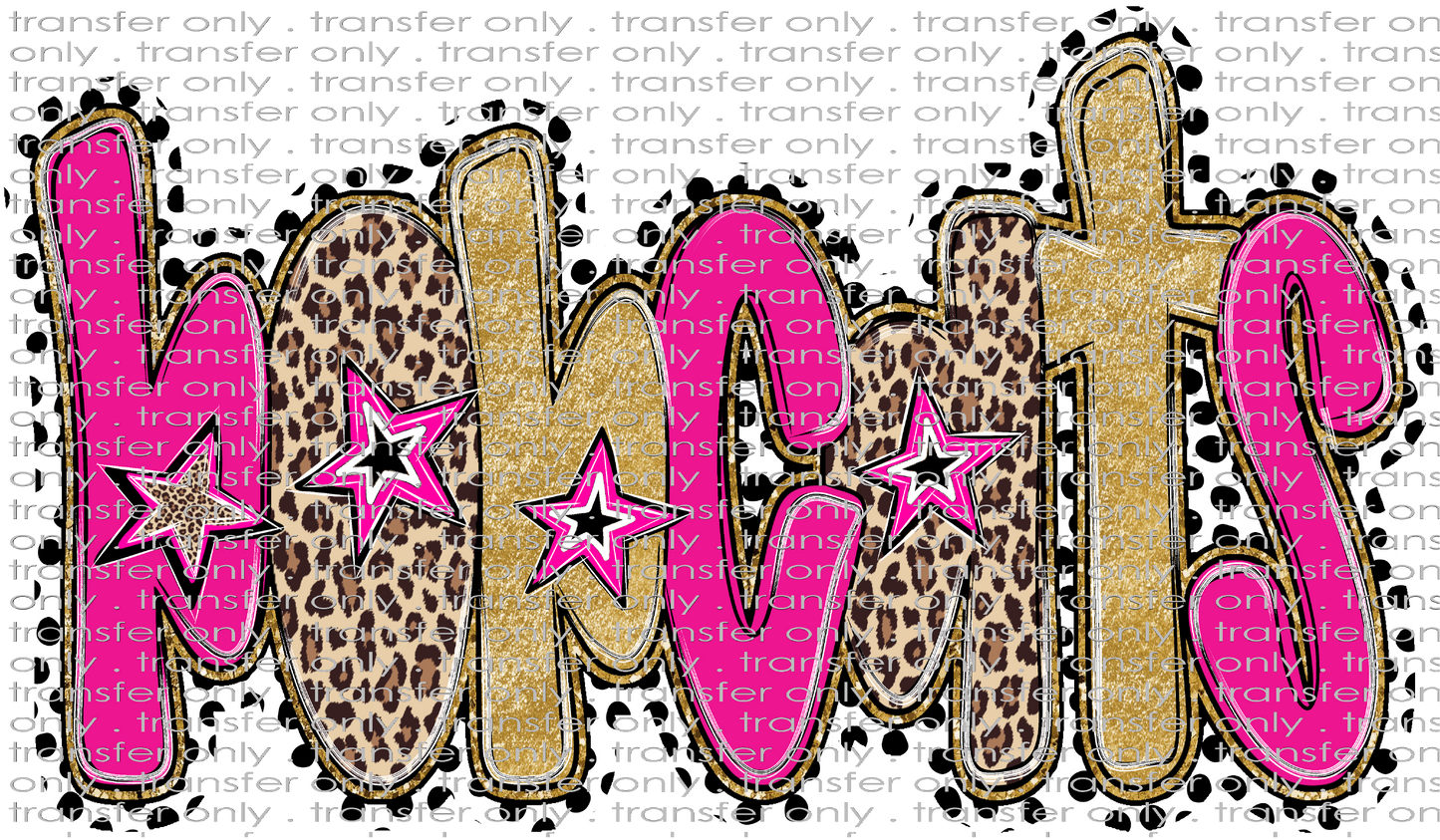 SCHMAS 616 Pink Gold Leopard Bobcats