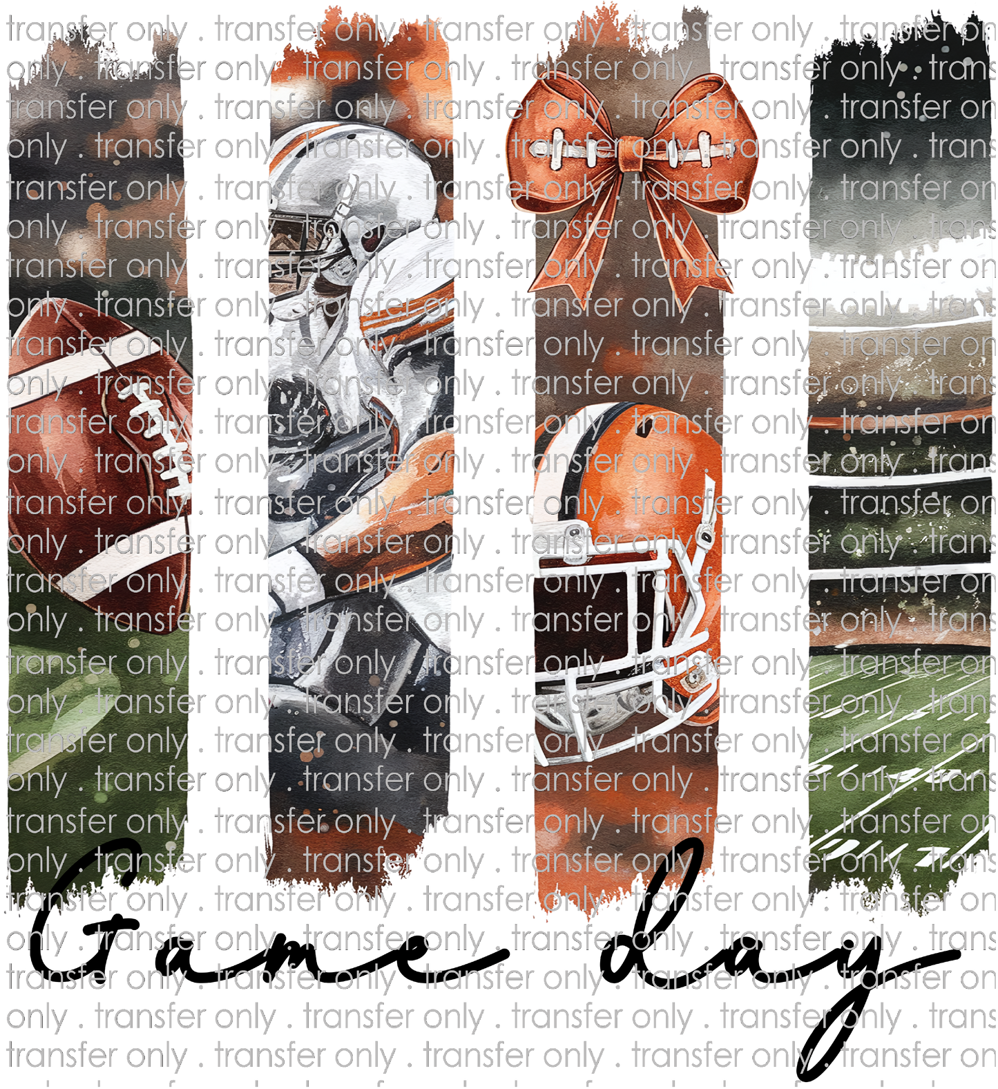 SPT 632 Football Brushstroke