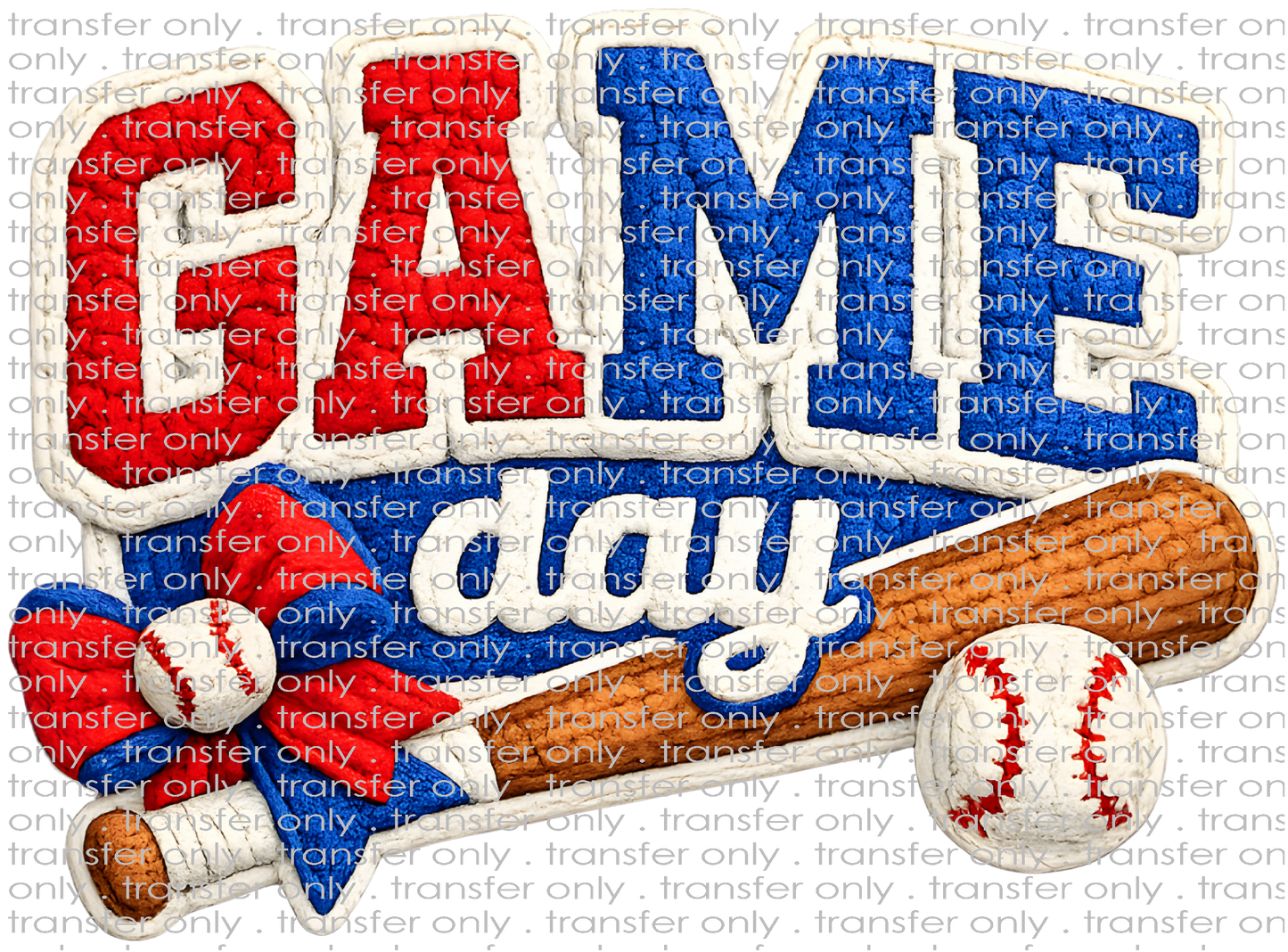 SPT 672 Game Day Baseball Faux Crochet