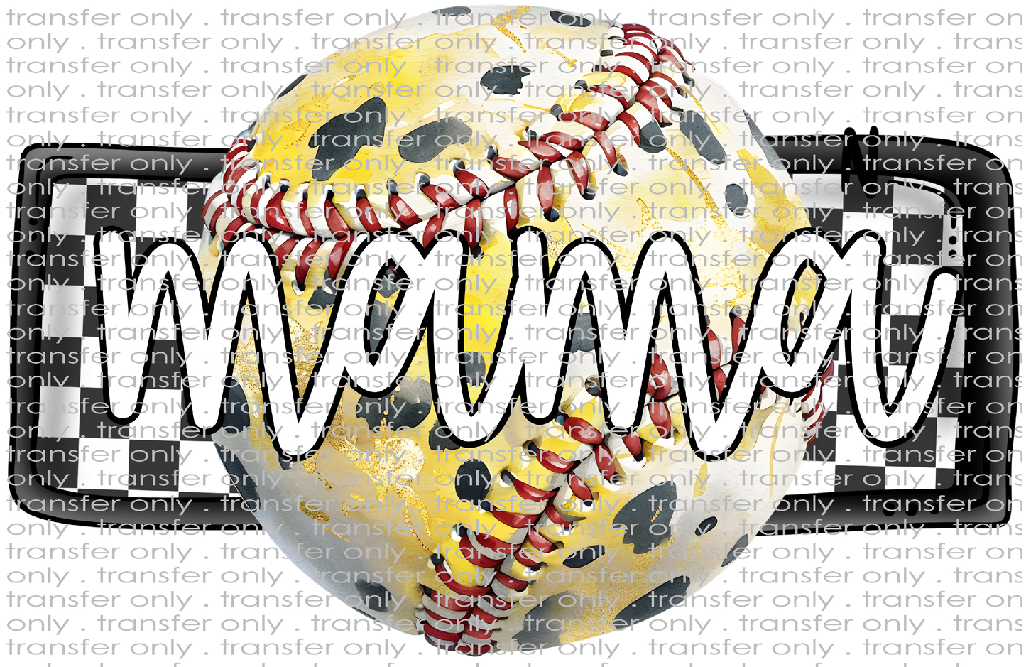 SPT 676 Softball Moma Checkerd