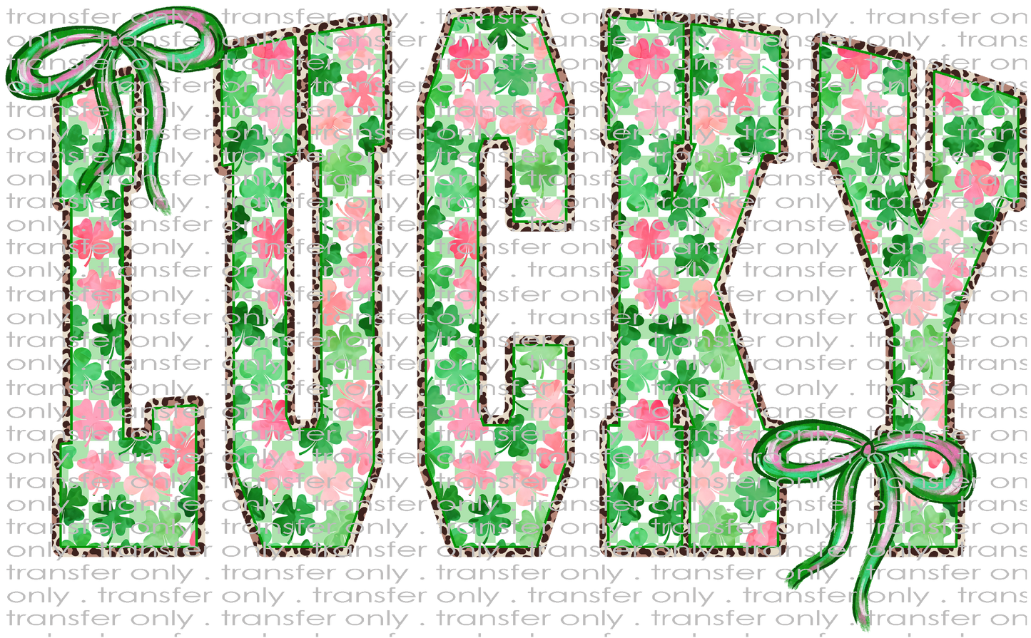 STP 142 Lucky covered in Clovers