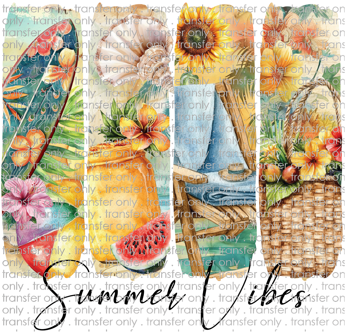SUM 129 Summer Vibes Brush Stroke