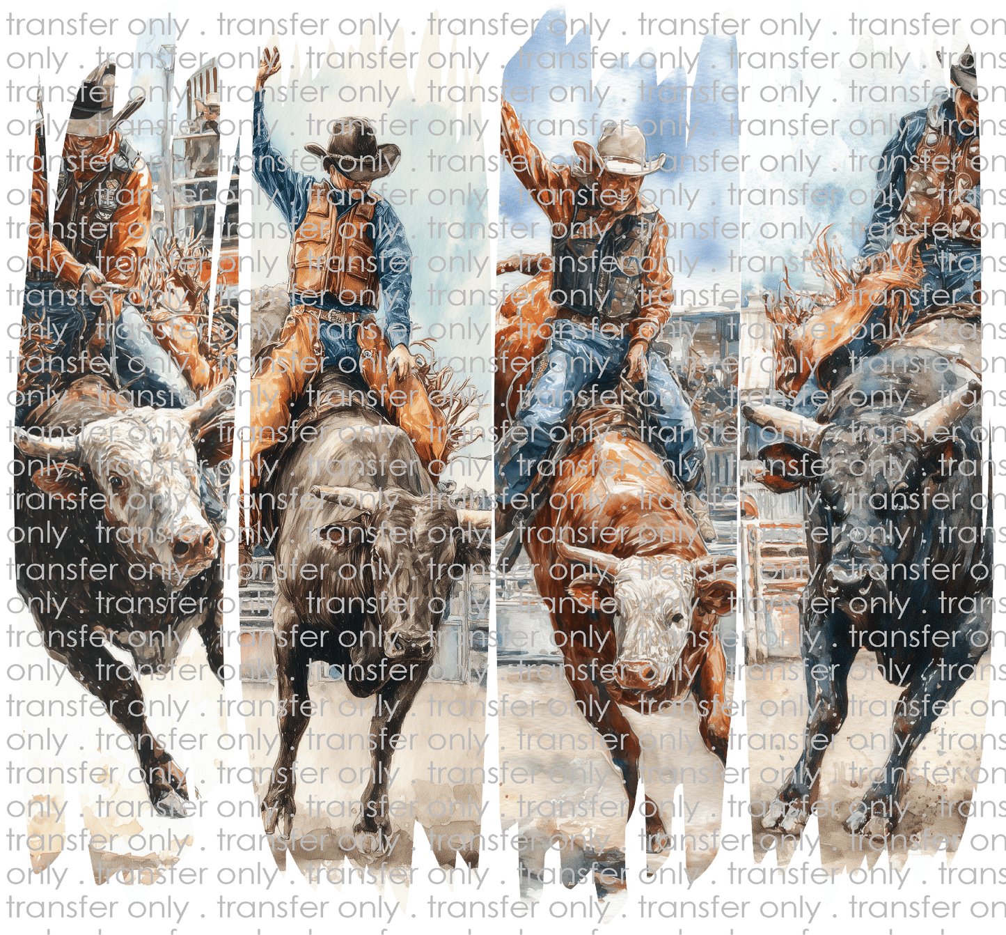 SW 175 Bull Rider Brush Stroke