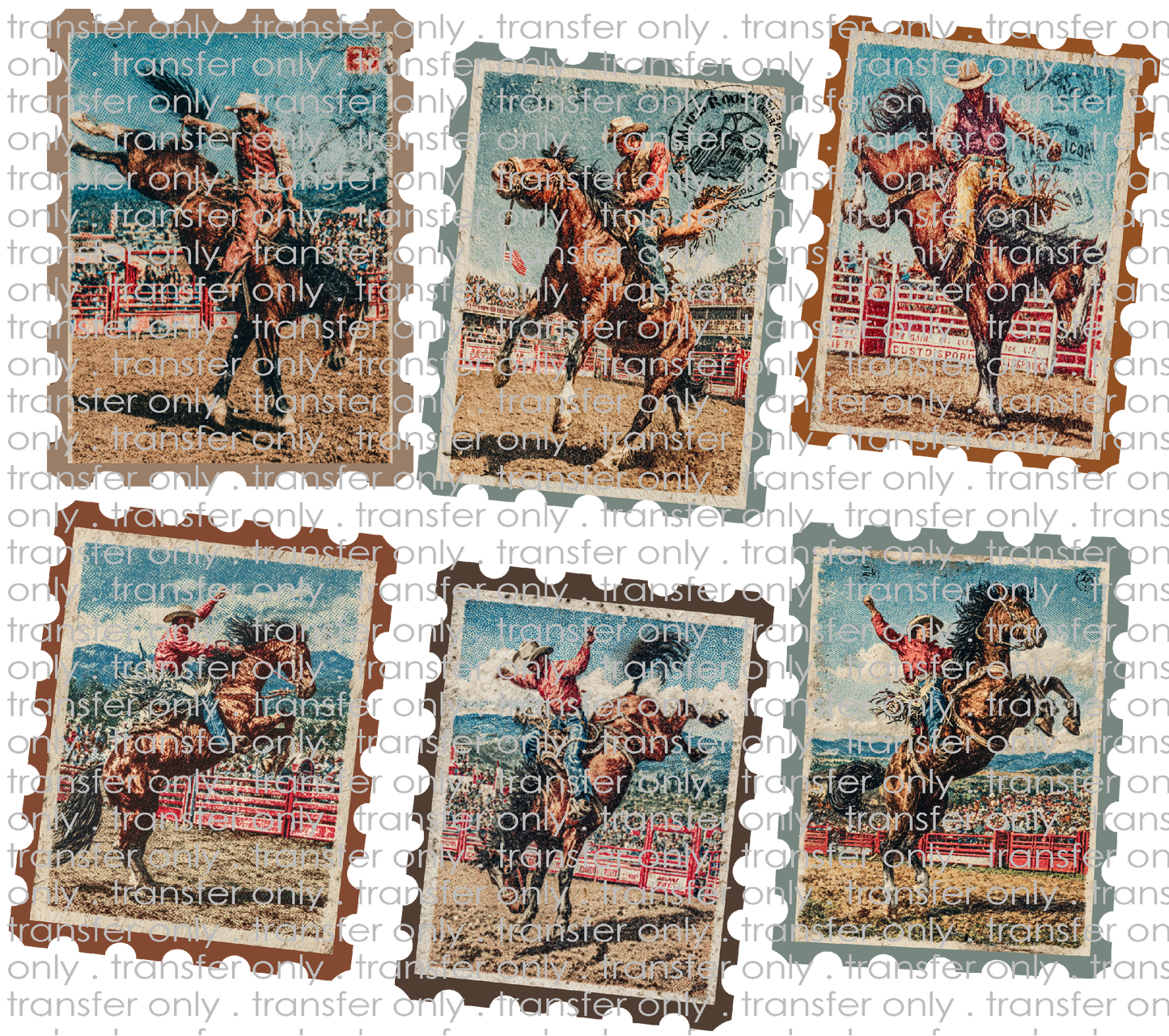 SW 178 Vintage Rodeo Stamps