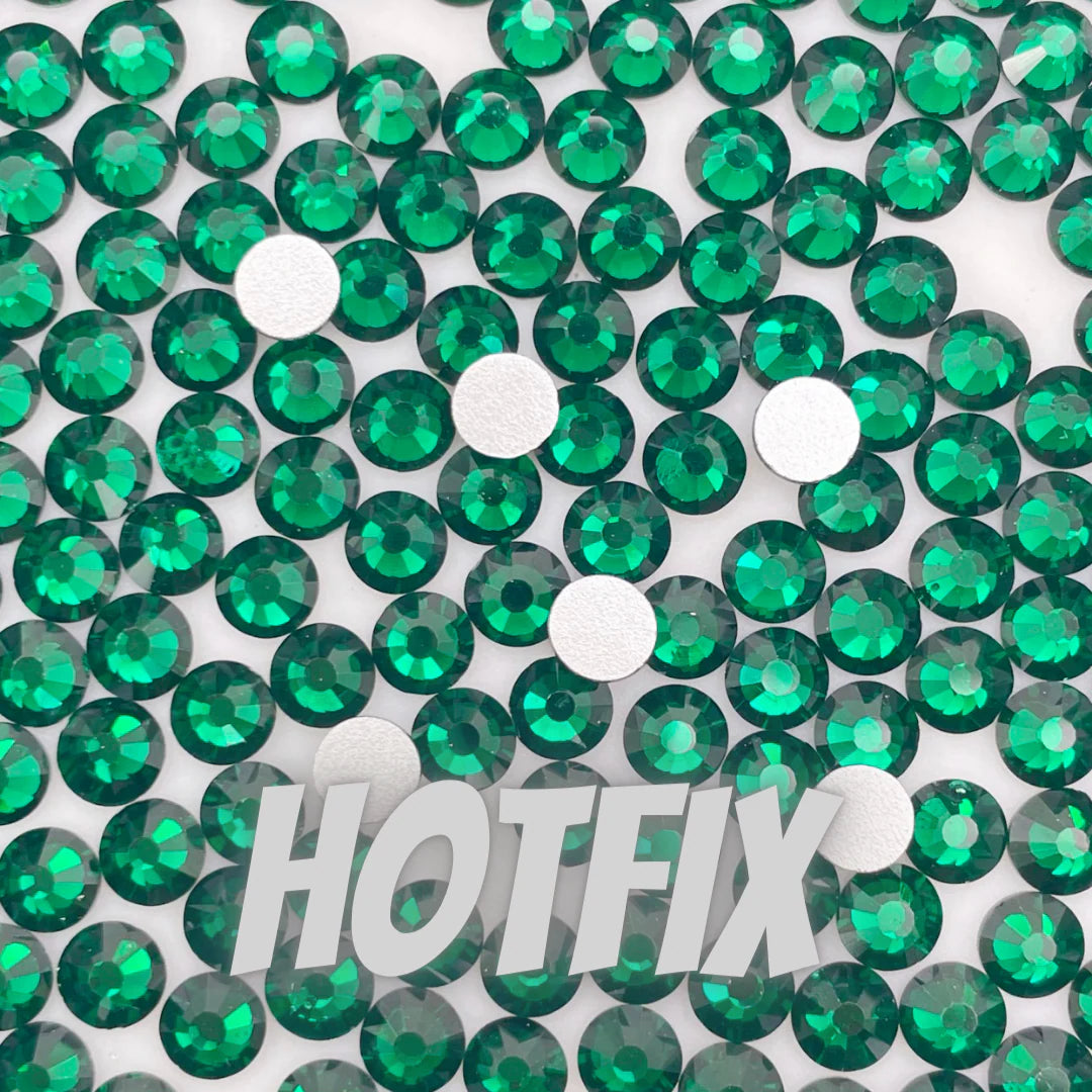 Green Hotfix Rhinestones
