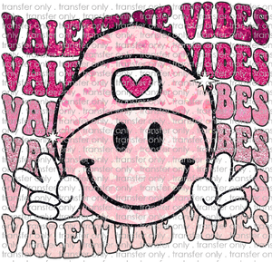 VAL 400 Valentine Vies Smiley Face Retro