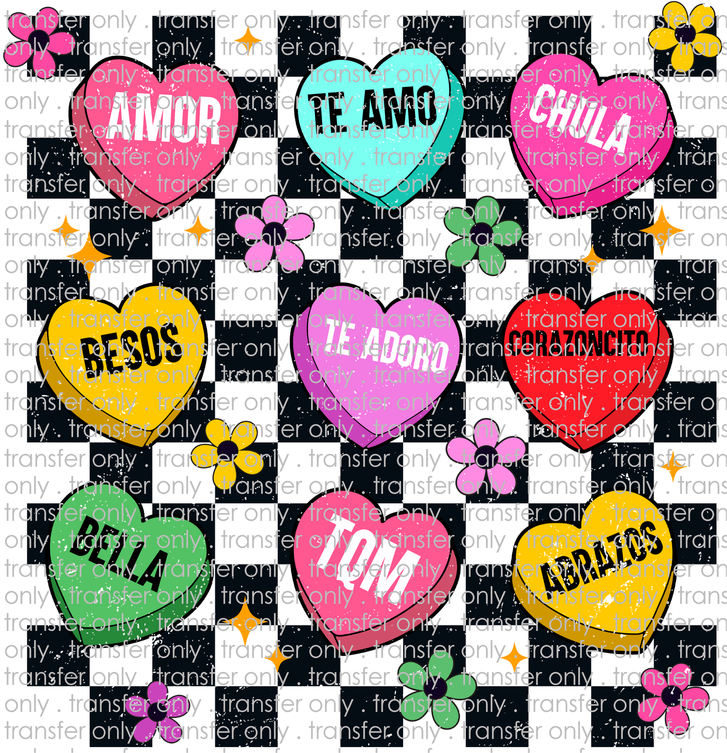 VAL 418 Retro Conversation Hearts