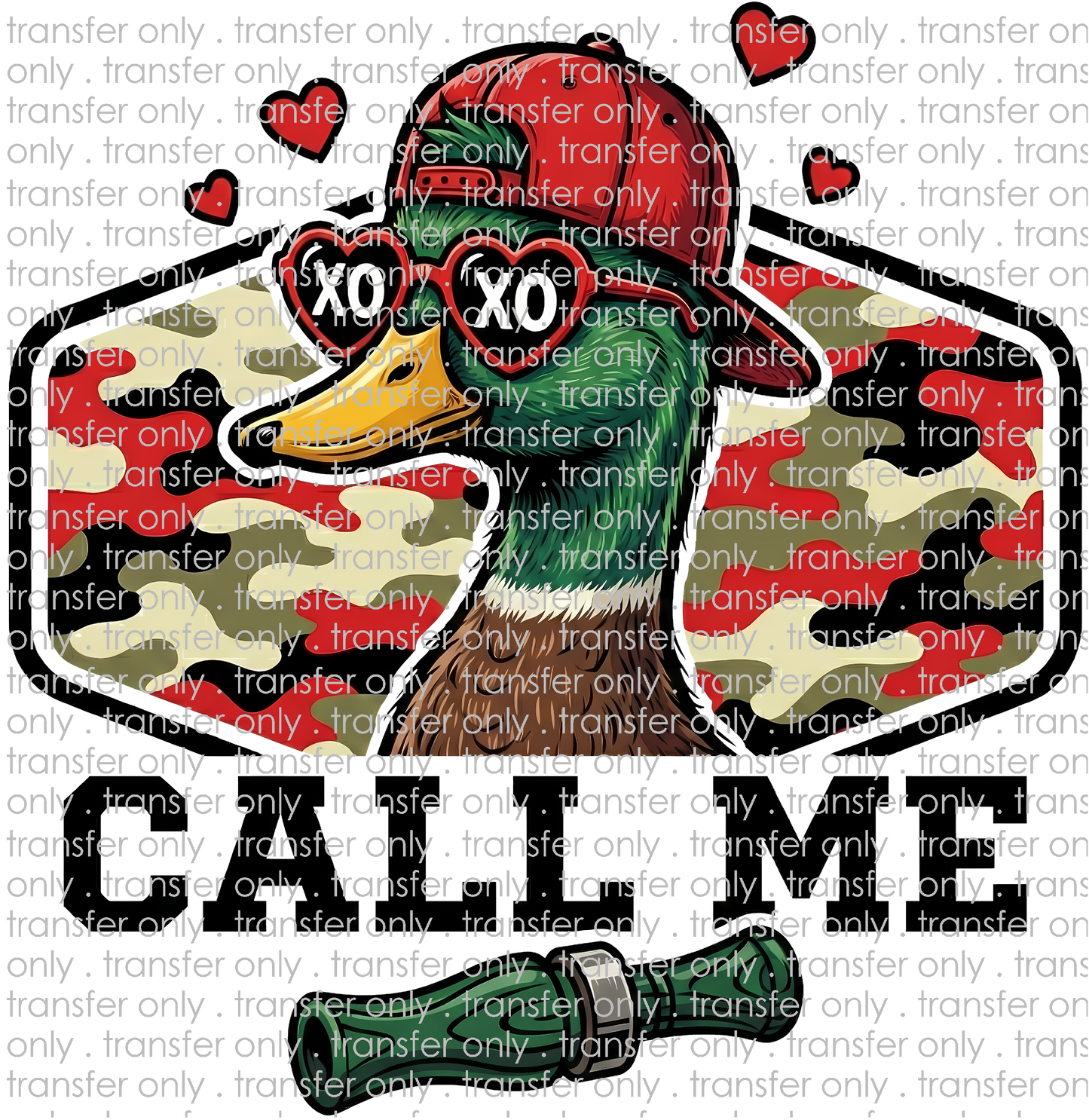 VAL 463 Mallard Valentine Call Me