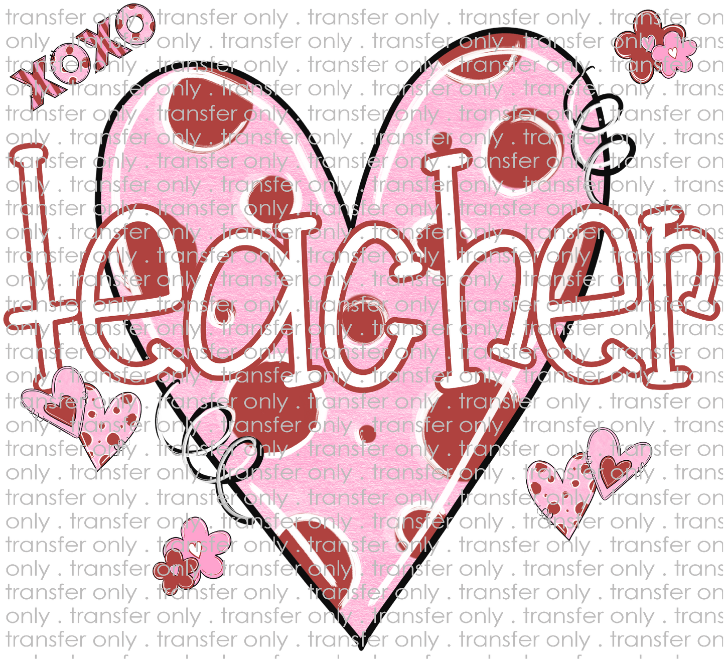 VAL 472 Teacher with Giant Heart