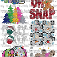 Christmas Sparkle - Pre-Made Gang Sheet