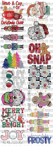 Christmas Sparkle - Pre-Made Gang Sheet