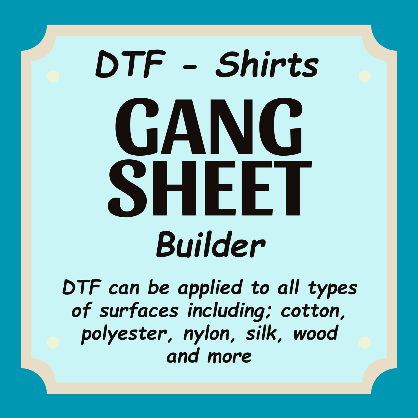 DTF - Gang Sheet Builder