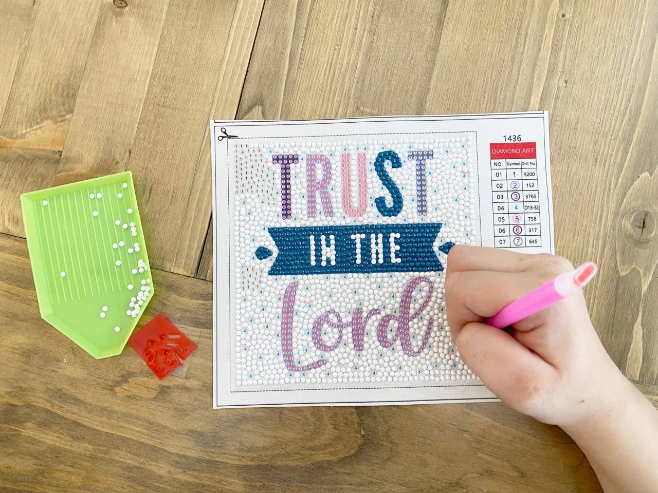 Trust in the Lord Diamond Art Kit