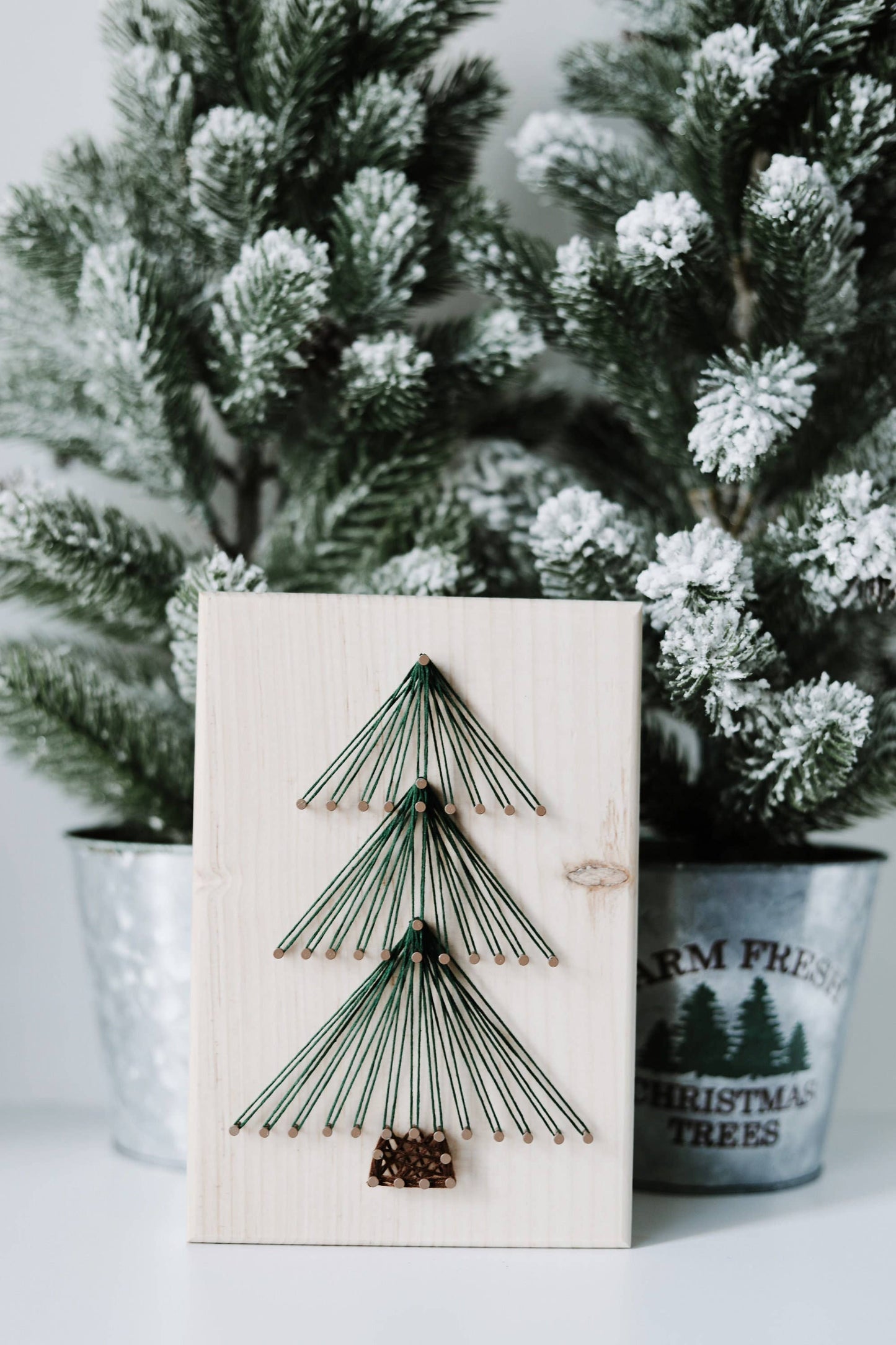 Christmas Tree String Art Kit (Geometric)