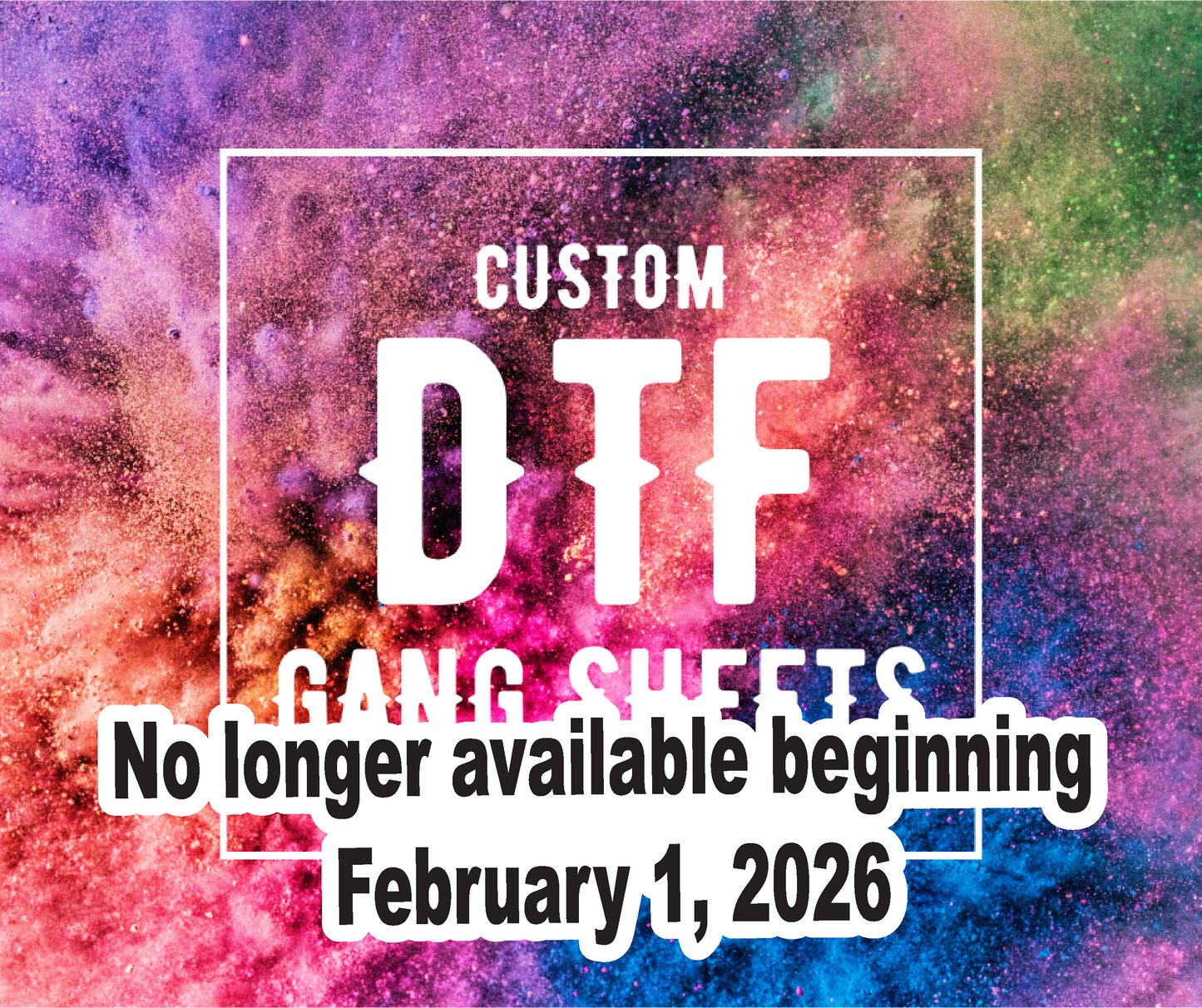 DTF Gang Sheet Custom Design (Print Ready)