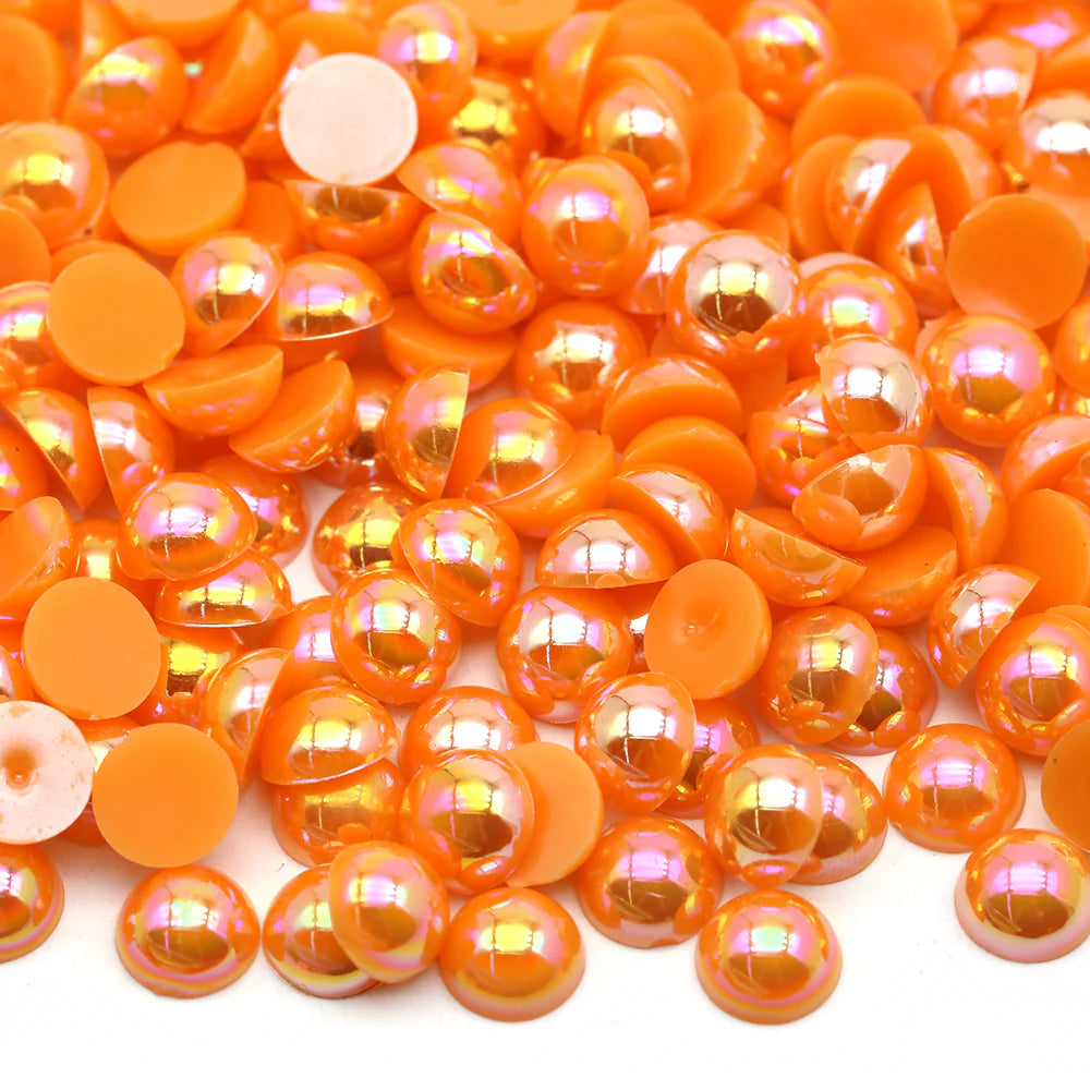 Orange Craft Pearls