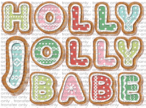 CHR 687 Holly Jolly Babe Cookies