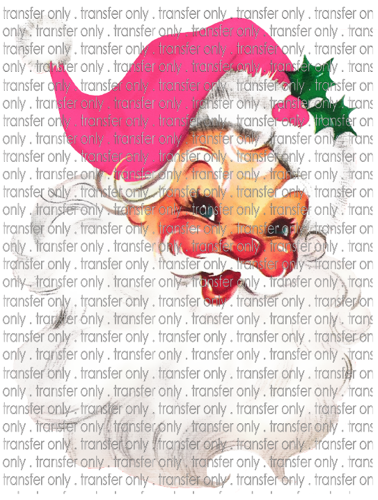 CHR 693 Vintage Santa with Pink Hat