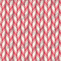 P-CHR-25 Candy-Cane Sticks Red and White