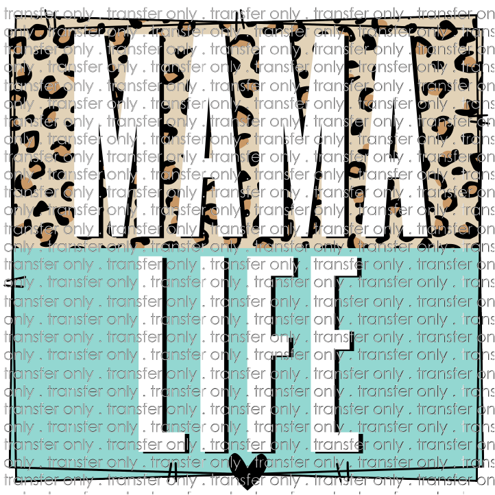FAM 65 Mama Life Leopard Frame