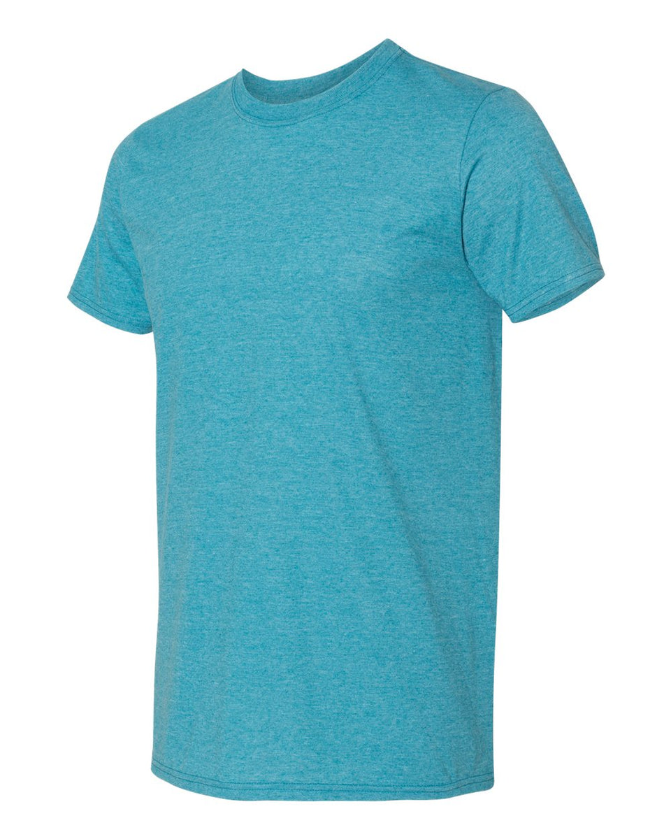 Gildan heather galapagos sales blue