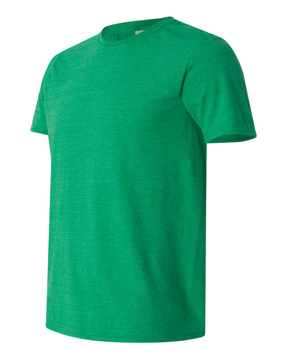 Heather Irish Green Gildan Softstyle 64000