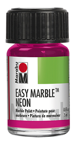 Neon Pink 334 Marabu Easy Marble
