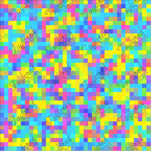 P-GEO-98 Pixelation Mosaic 1