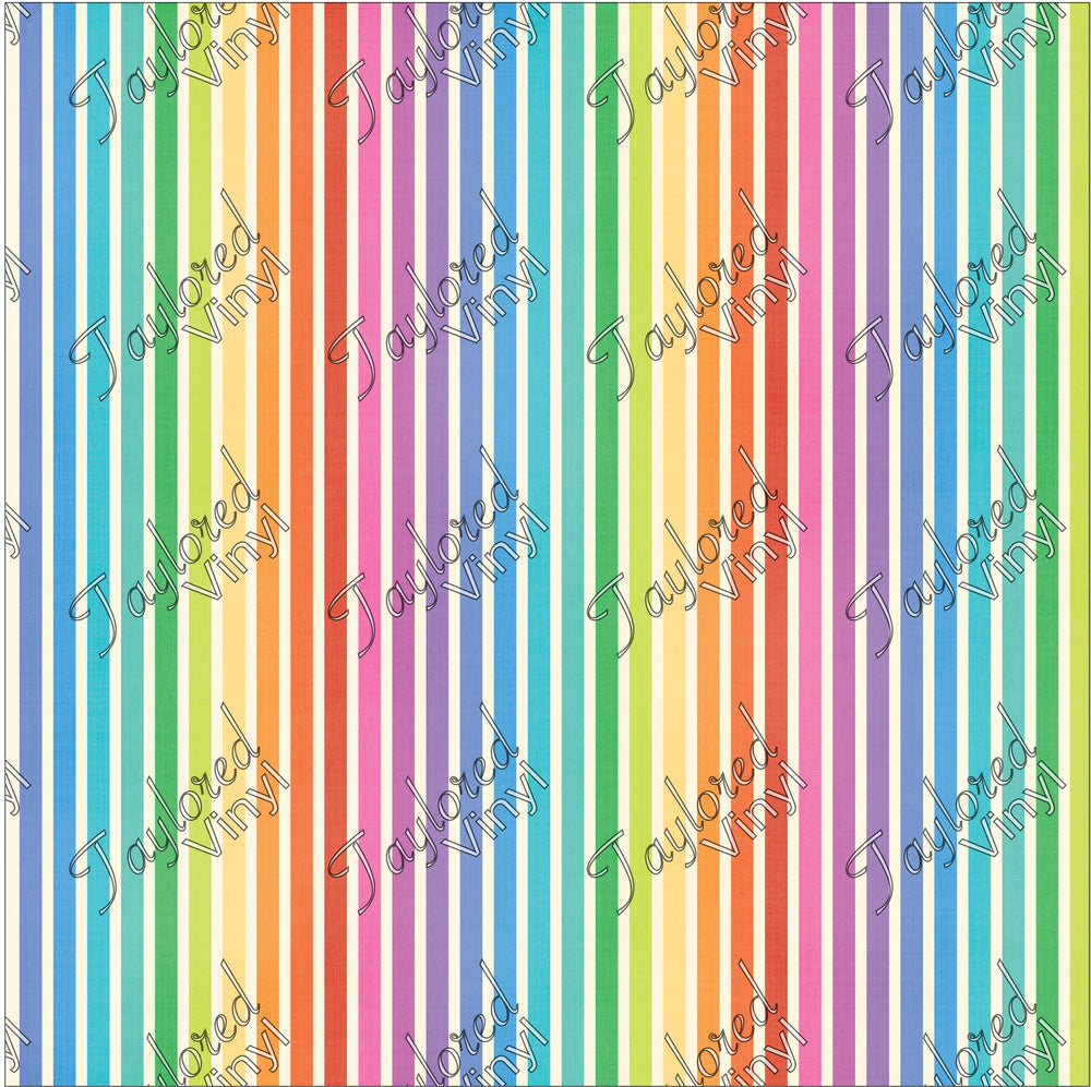 P-RNB-18 Rainbow Watercolor Stripe