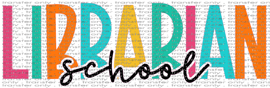 SCH 433 Librarian School Light Colors