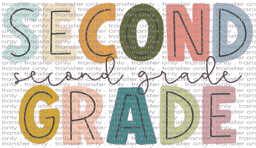 SCH 583 Second Grade Cursive Color