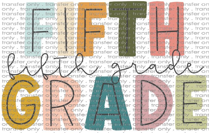 SCH 603 Color Block Fifth_Grade