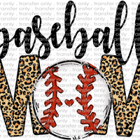 SPT 301 Baseball Leopard Mom