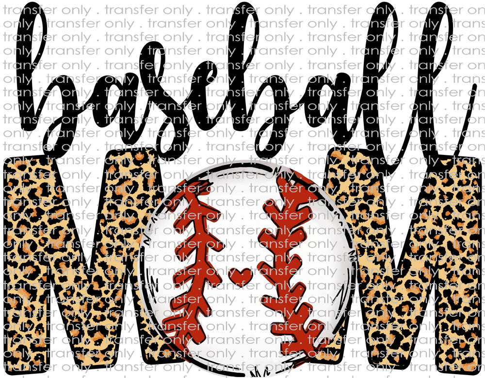 SPT 301 Baseball Leopard Mom