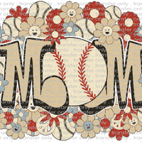 SPT 398 Retro Baseball Mom