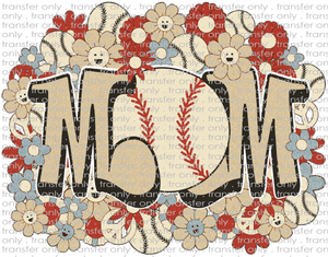 SPT 398 Retro Baseball Mom