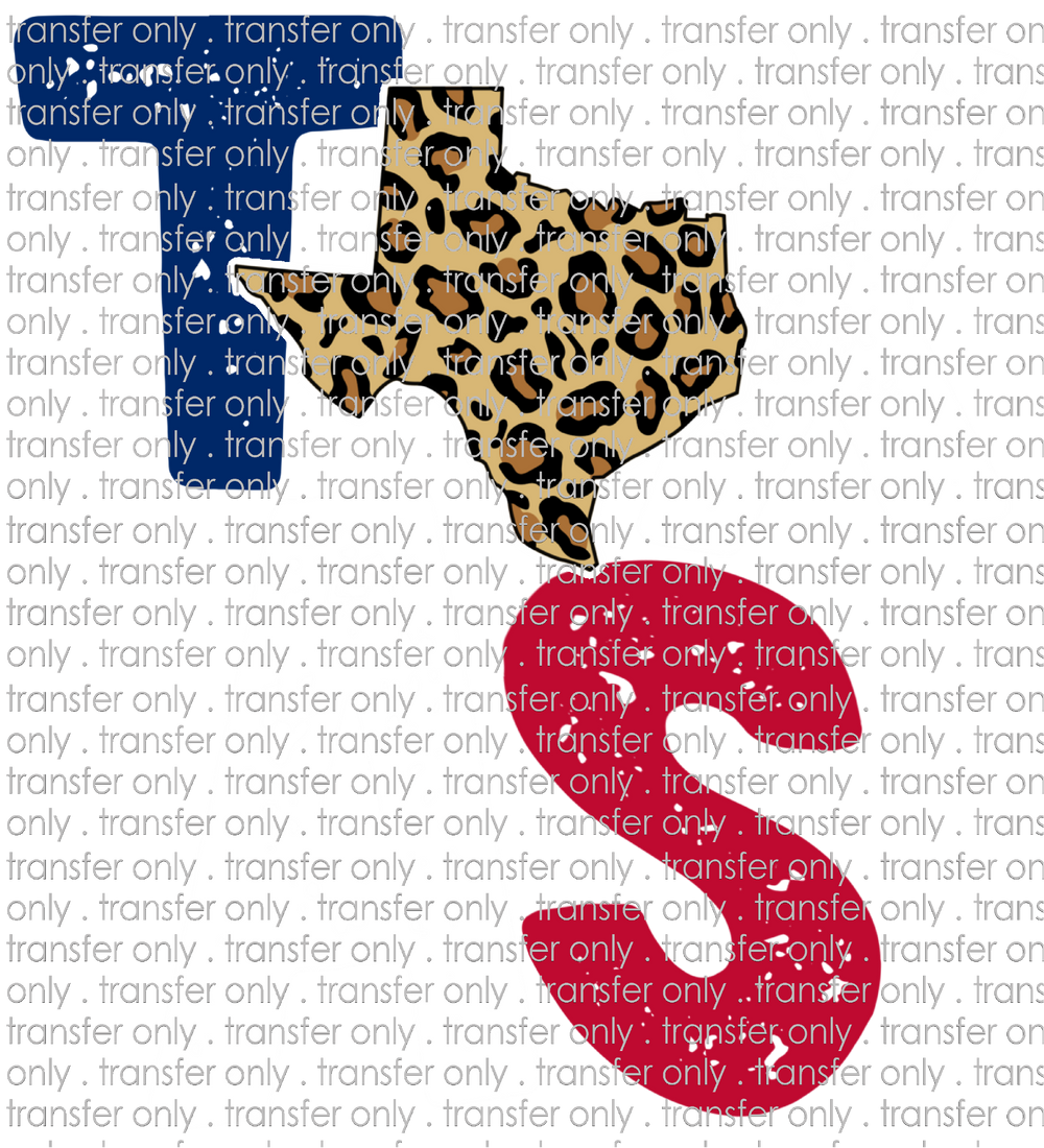 TX 119 Texas Leopard Shape