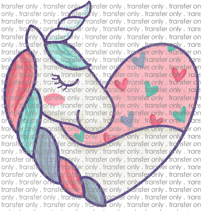 VAL 243 Unicorn Heart Turquoise