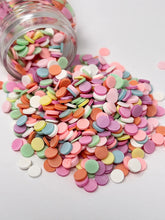 Pastel Dot Sprinkles - Faux Craft Toppings