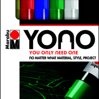 YONO Marker Set 6pk 0.5 - 1.5mm