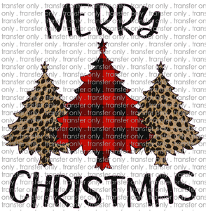 CHR 60 Merry Christmas Plaid and Leopard