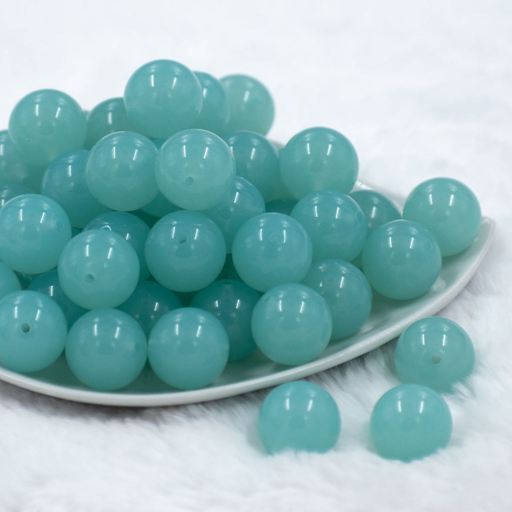 20mm "Jelly" Acrylic Chunky Bubblegum Beads